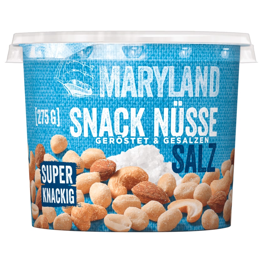 Maryland Snack Nüsse geröstet & gesalzen 275g